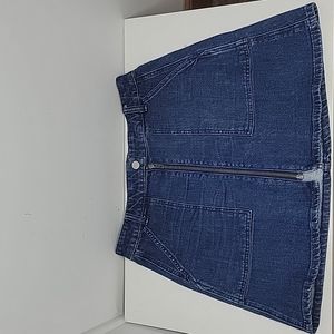 Madewell denim mini skirt size 28/6
